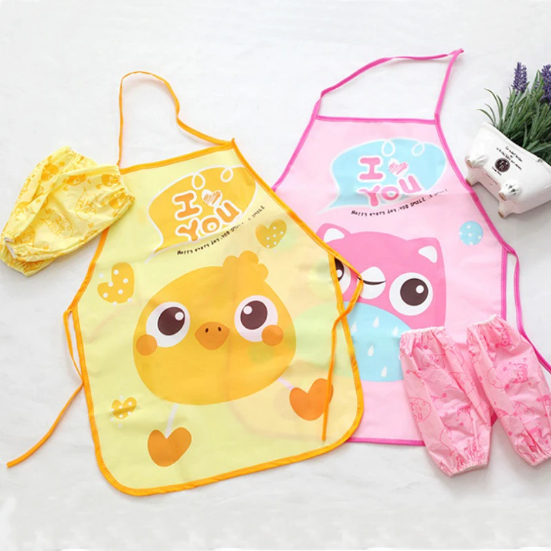 Набор креативных детских кухонных фартуков с защитой от масла домашние предметы