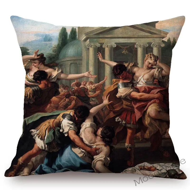 Винтажная итальянская картина маслом Себастьяно Ричи греческая мифология