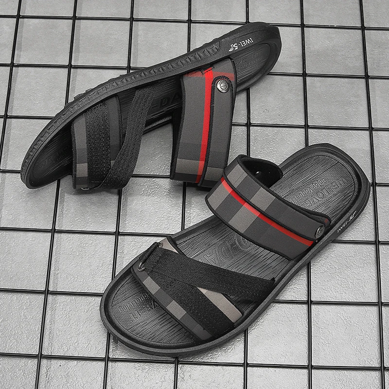 

2021 Outdoor Sandals For Mens Brand Designer Sport Sandals Man Wearable Mens Beach Sneakers Comfortable Beach Walking Shoes