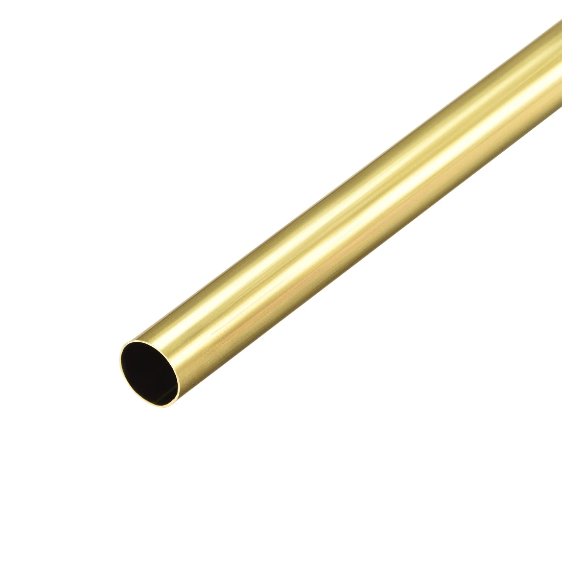 Бесшовная прямая латунная трубка uxcell Толщина стен 300 мм Длина 7 5 внешний диаметр 0