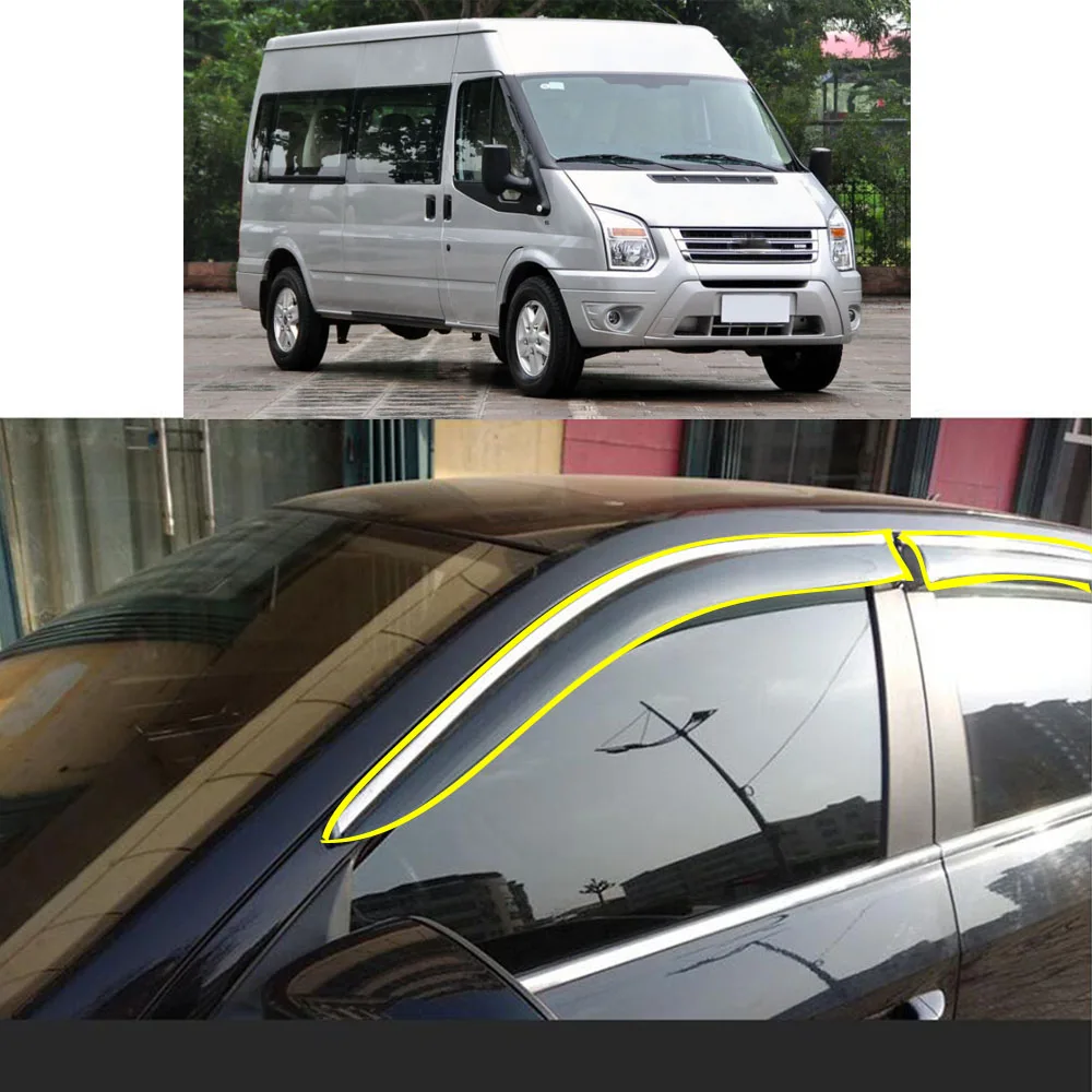 

Стикер для кузова автомобиля, пластиковое окно, стекло, ветрозащитный козырек, защита от дождя/солнца, запчасти для Ford Taurus 2008-2010 2011-2016