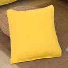 Однотонная эластичная Подушка с принтом, декоративная подушка для дивана, подушка для дивана