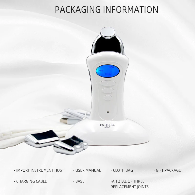 

Electric Cosmetic Instrument Beauty Micro Current SPA Nutrition Galvanic Spa Massager Handheld Personal Face Lift Facial Tool