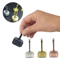 fidgeting cool hammer fidget hand finger spinners metal chain cube stress relief toys fingertip gyro stress relief party favors