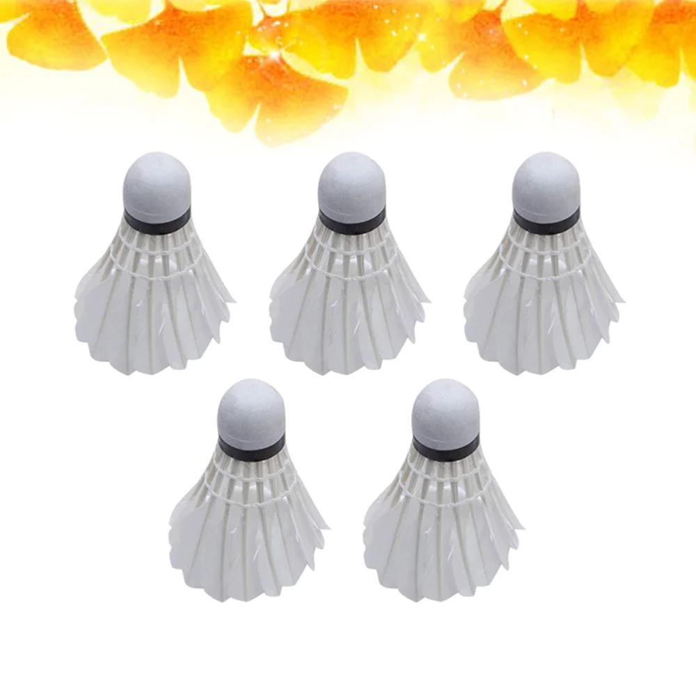 

4pcs Novelty Sports Dark Night LED Glowing Badminton Birdies Shuttlecocks