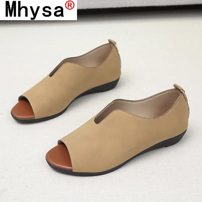 

2021 New Fashion Women Flat Sandals Summer Solid Color Sandals Open Toe Outdoor Sexy Beach Shoes Women Casual Sandals plus size