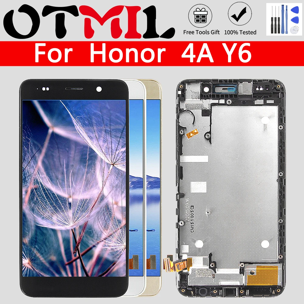 OTMIL для Huawei Честь 4A Y6 SCL L01 L21 L04 модуль ЖК дисплей + сенсорный экран в сборе с