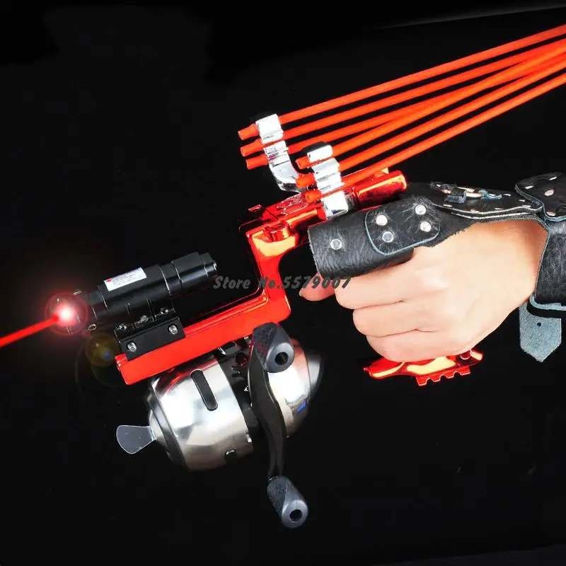 Новый лазерный рыбий набор Slingshot высокоточные рыболовные дротики Точная