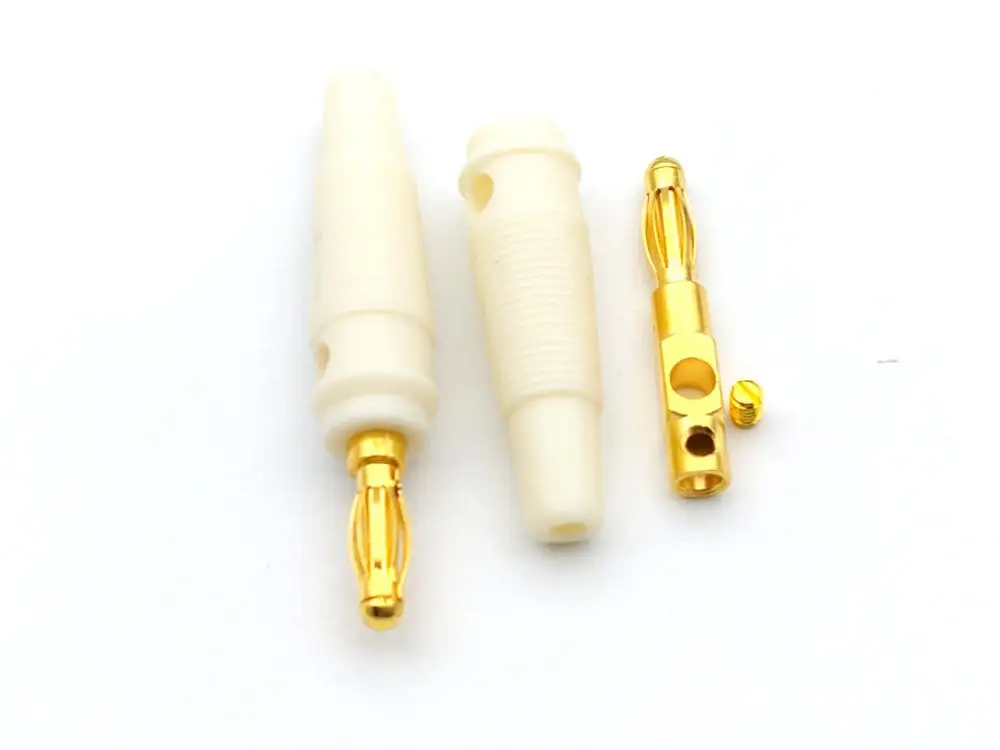 Новый позолоченный 4 мм разъем типа &quotбанан&quot|test connector|test goldtest plug |