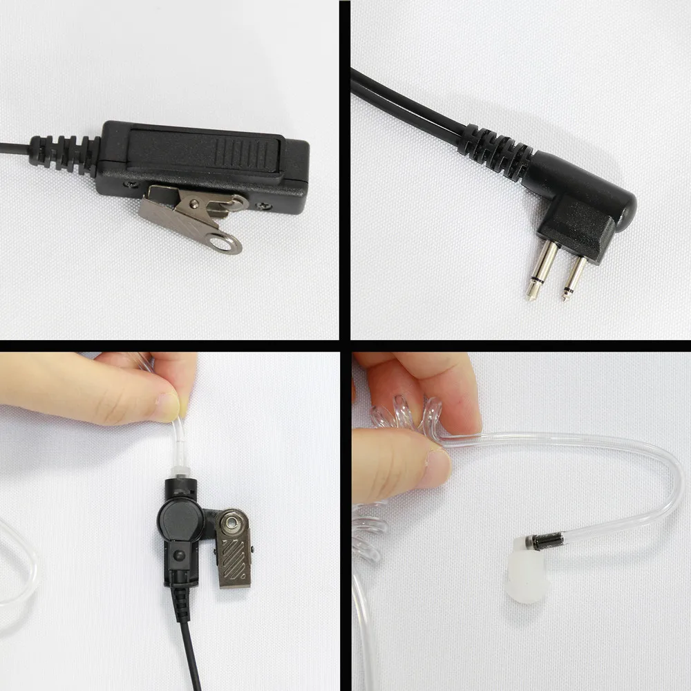 VBLL Earpiece Headphone For EP350 CP180 CP185 CP200 CP200XLS PR400 RDU2080D RDU4100 RDU4160D RDU5100 Portable Radio Earphone