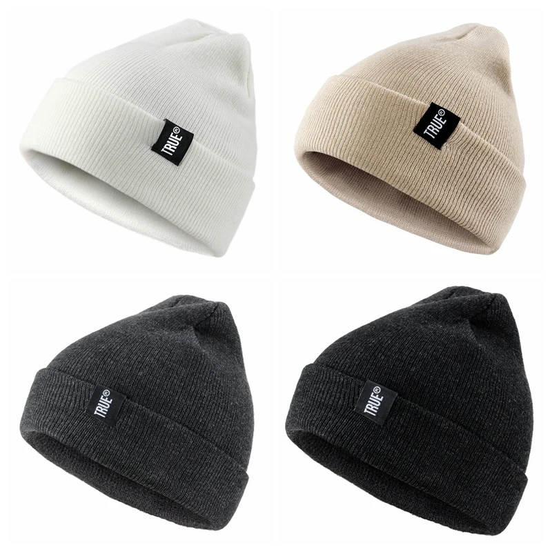 Мужские и женские мужские трикотажные шляпы с манжетами|Мужская Skullies & шапочки| |