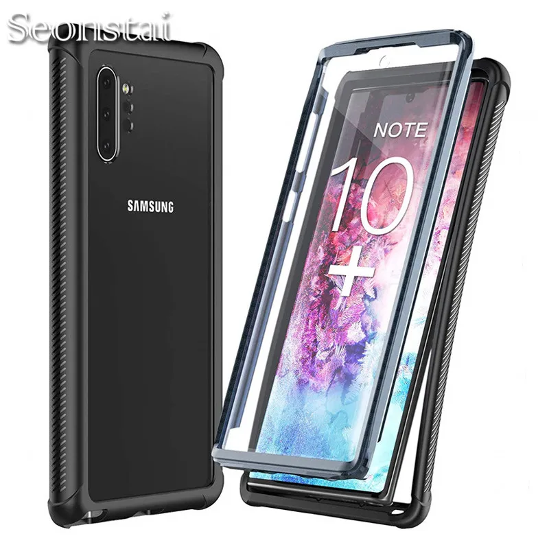 Для samsung Note 10 S10 Plus гибридный прочный Чехол Pro S10E S9 S8 360 Защитный чехол для телефона