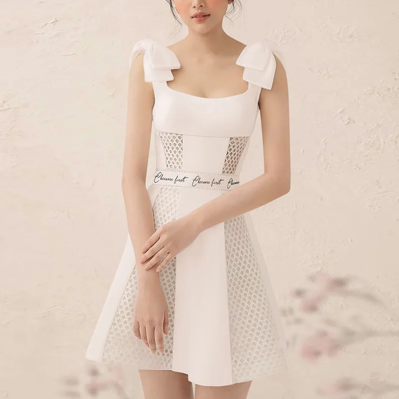 

Autumn 2020 new style slim age reduction A-line skirt retro fashion temperament skirt foreign style waist dress women