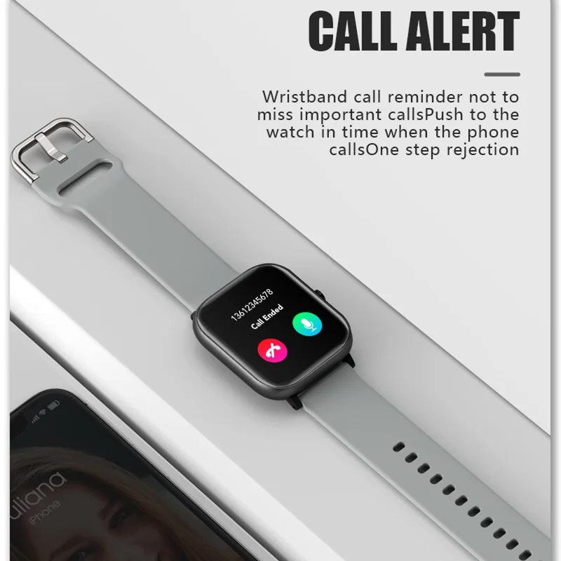 Смарт-часы P20 для Apple iPhone IOS Android женские Bluetooth водонепроницаемые с пульсометром