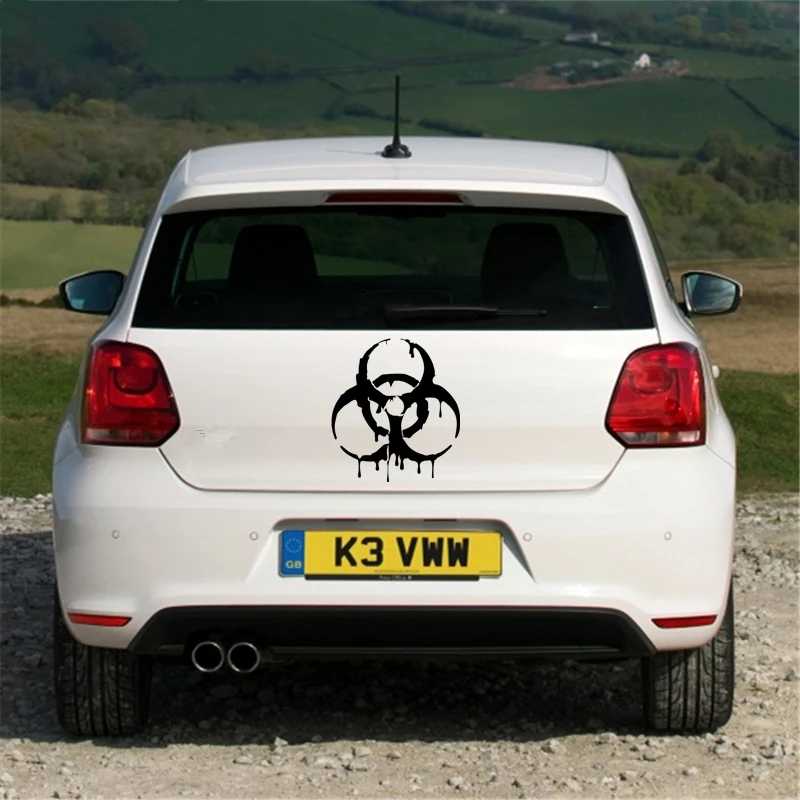

40371# Die-Cut Vinyl Decal Dangerous Zone Car Sticker Waterproof Auto Decors on Car Body Bumper Rear Window