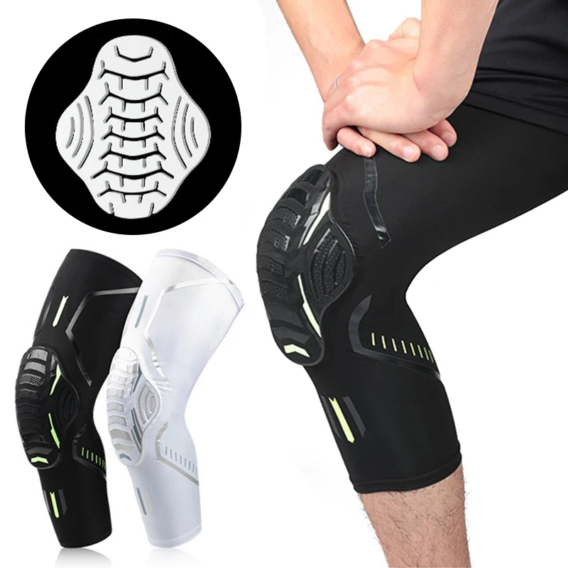 

1Piece 2021 New Adult Knee pads Bike Cycling Protection Knee Basketball Sports Knee pad Knee Leg Covers Anti-collision Protector