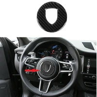 %e2%80%8bcar steering wheel modeling decoration real carbon fiber panel cover accessories fit for porsche 911 718 cayenne macan panamera