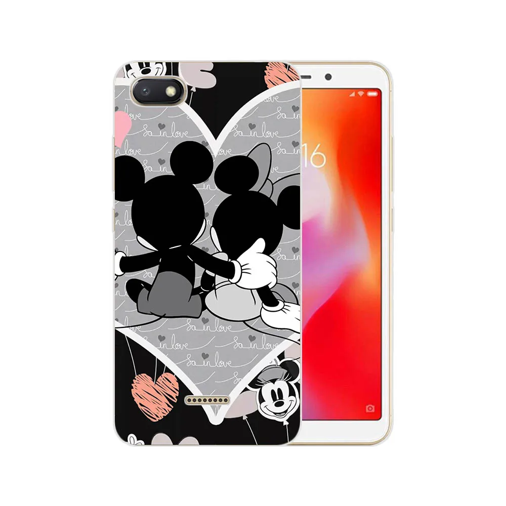 Милый мягкий силиконовый чехол для телефона с рисунком Микки и Минни для XiaoMi 8 A1 A2 Lite A3 9 9SE 9T K20Pro, чехол для Redmi Note4X Note5Pro - Цвет: C2