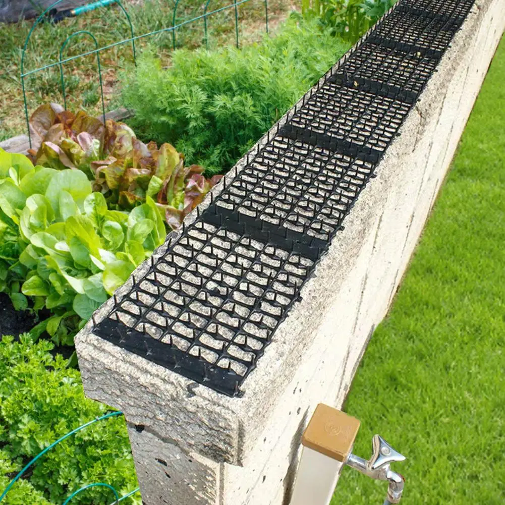 Черный коврик для котов Отпугиватель кошек садовый пластиковый и собак