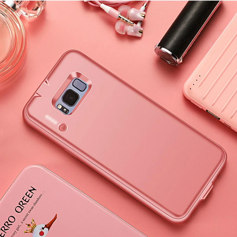 Чехол NTSPACE 5000 мАч для Samsung Galaxy S8 Plus Ультратонкий чехол с резервным внешним