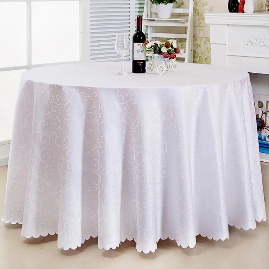 10 цветов жаккардовые скатерти свадебные для гостиничных обеденных столов украшения из льна оптовая продажа