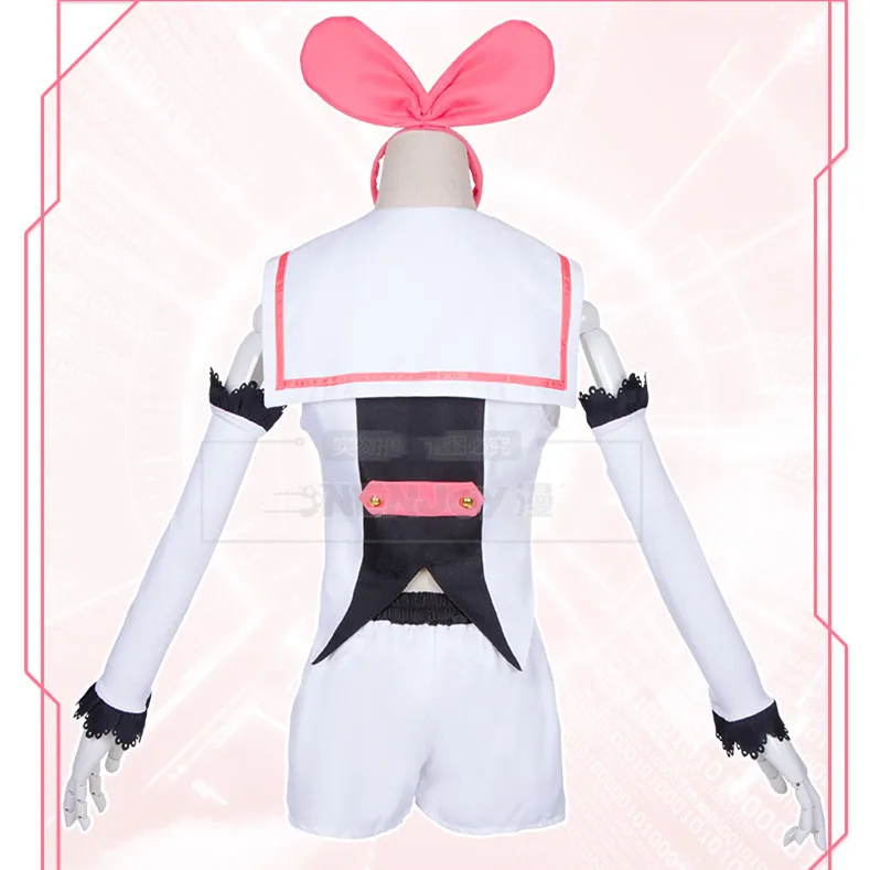 Vtuber Costume Kizuna AI Cosplay Popular Virtual Youtuber for Women Outfit Stocking Full Set |