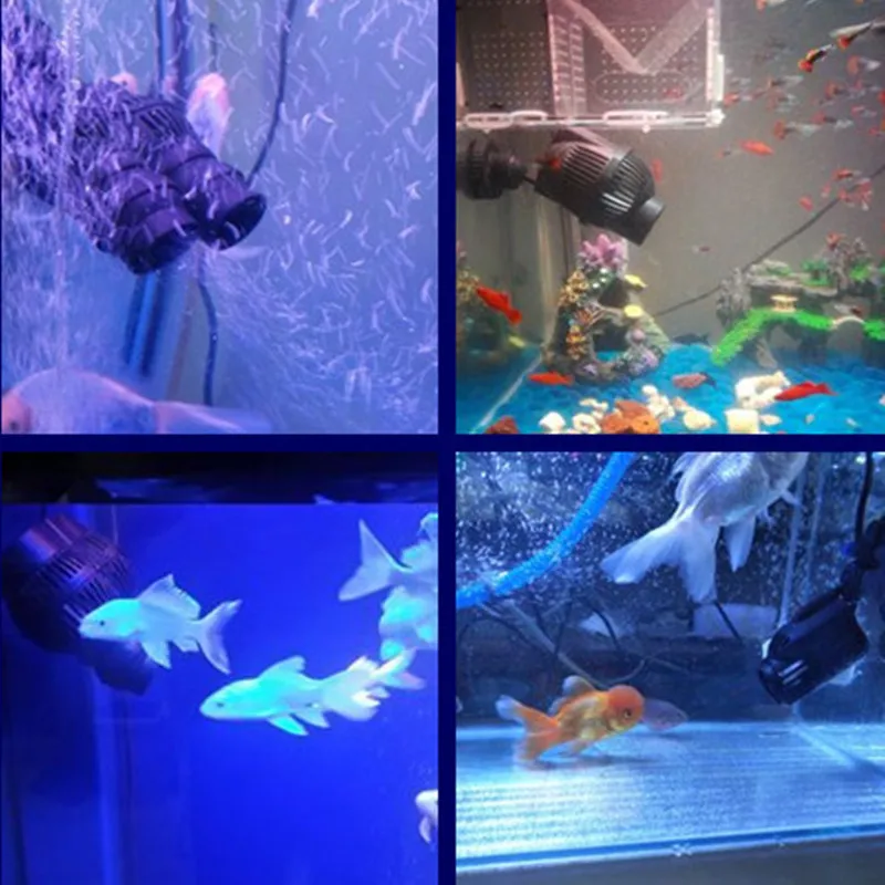 Погружной водяной насос для аквариума 6 размеров устройство создания волн