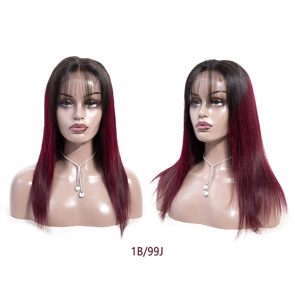 Накладные человеческие волосы 1B/синий/фиолетовый/зеленый/красный прямые