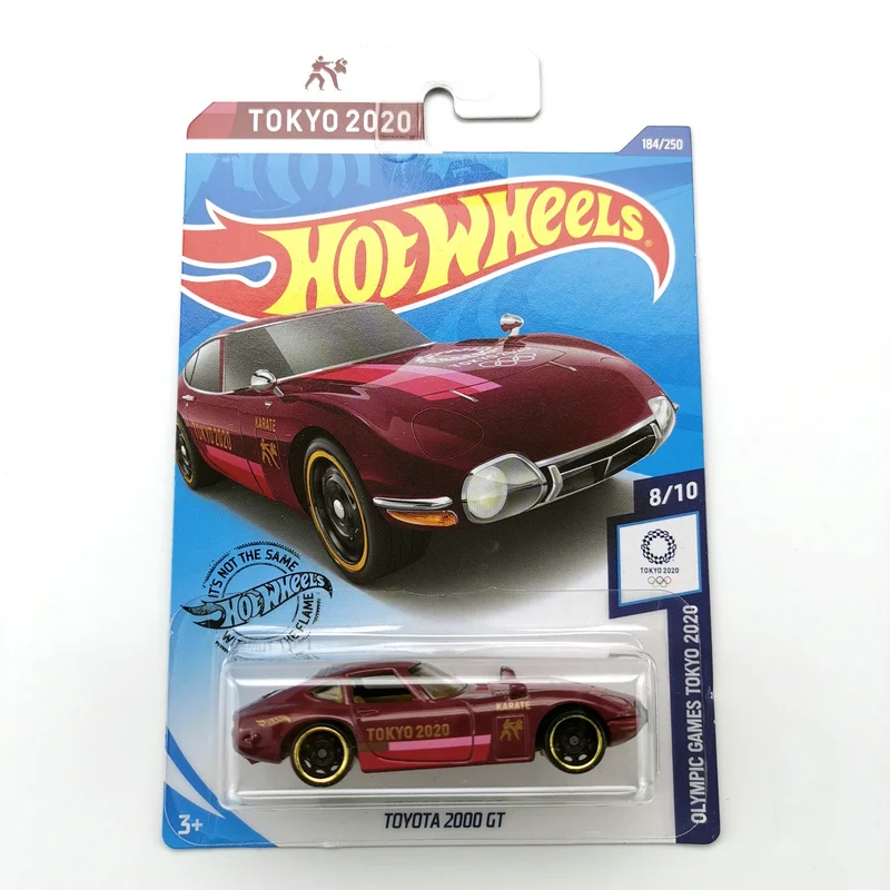 2020 184 автомобили Hot Wheels TOYOTA 2000 GT Металлическая Модель литья под давлением 1/64