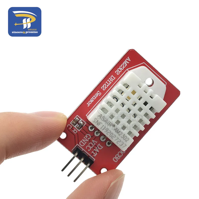 Высокая точность AM2302 DHT22 цифровой Температура& влажности Сенсор модуль 5V одиночного автобуса Интерфейс для Arduino Uno R3 один