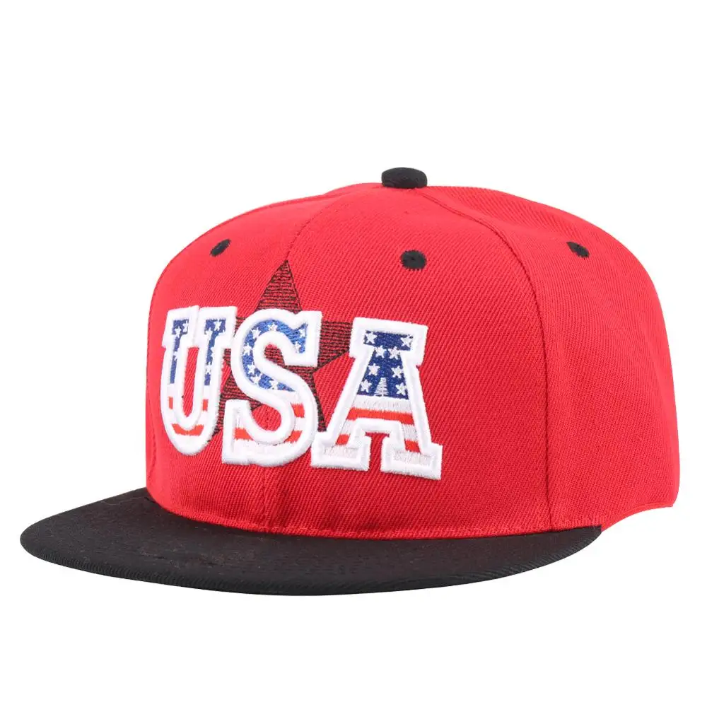 Мужская бейсболка в стиле хип хоп с вышитыми буквами США летняя Уличная