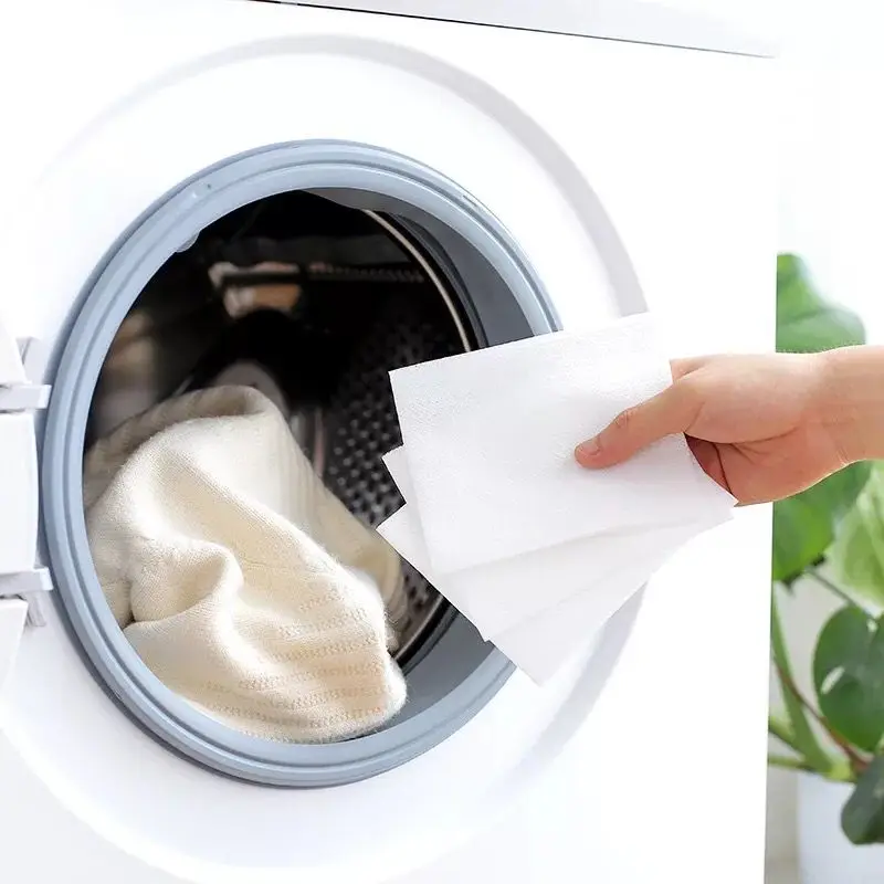 

MR.STRONG Eco-friendly Anti Dyed Cloth Laundry Sheets Color Run Remove Sheet Color Absorption For Washing Machine Supplies