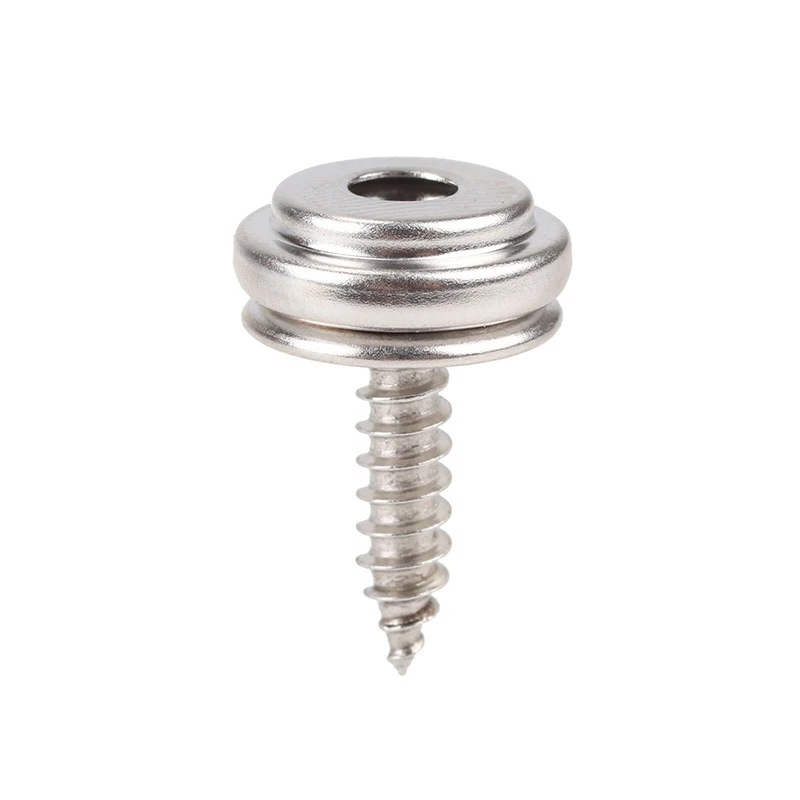 

152pcs Stainless Steel Buttons Snap Fastener Screws Studs Tool Set For Tent Boat Cover Installation With Storage Box