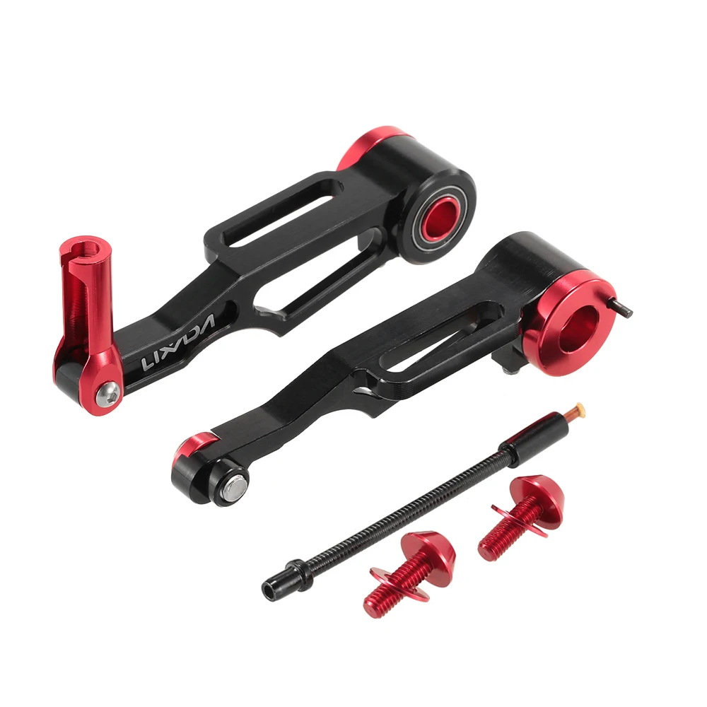 Комплект складных тормозных суппортов Lixada из алюминиевого сплава длинный рукав V