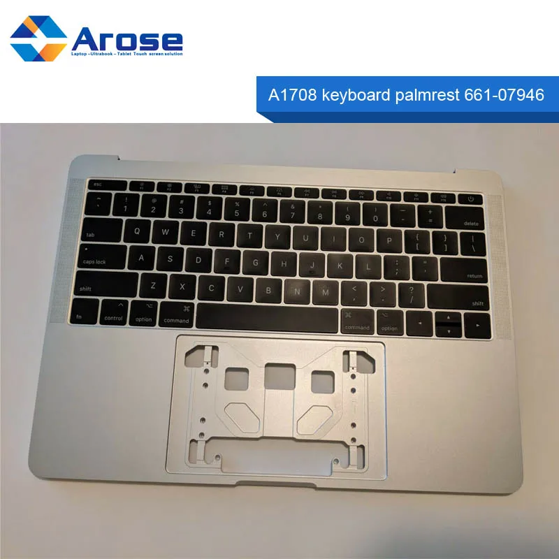 A1708 Топ чехол клавиатура Упор для рук 661 07946 с US UK Клавиатура без тачпада