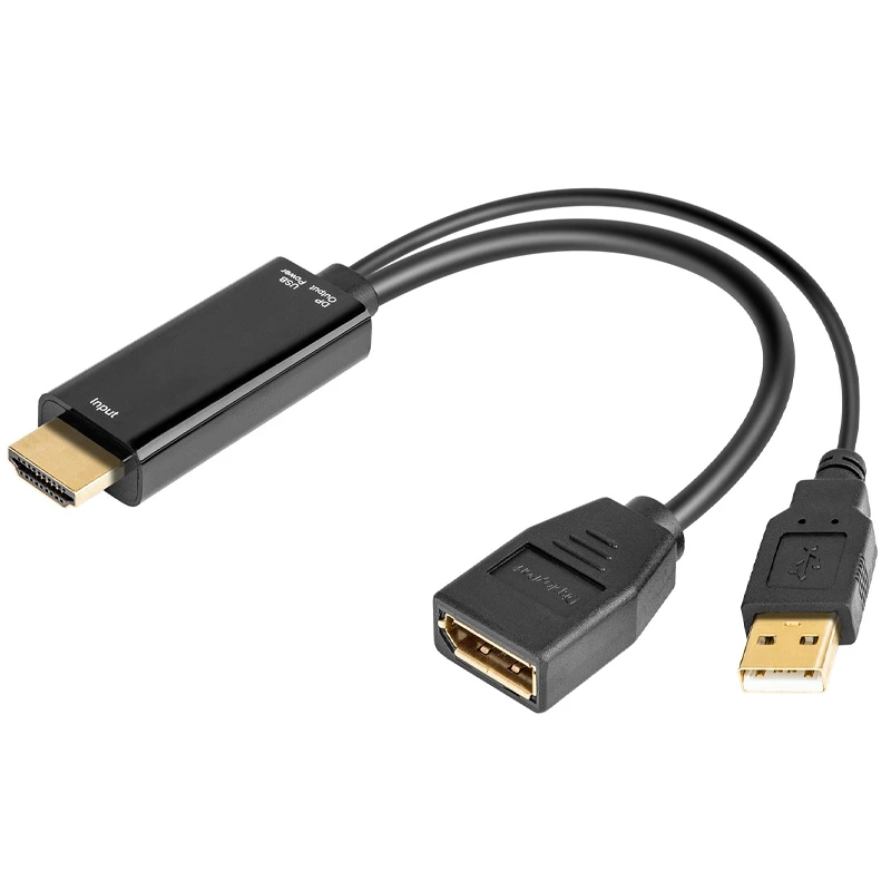 HDMI мужской удлинитель 3840X2160 UHD 4K для отображения порта Женский адаптер кабель USB 2 0