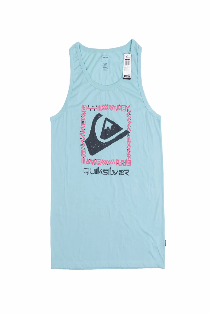 Майка мужская Трикотажная синего и черного цвета без рукавов | Мужская одежда