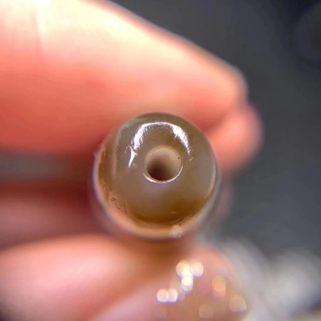 

50pcs/lot Wholesale gems stone jewelry charm weathered horseshoe pattern ancient dzi beads agate beads ethnic style diy