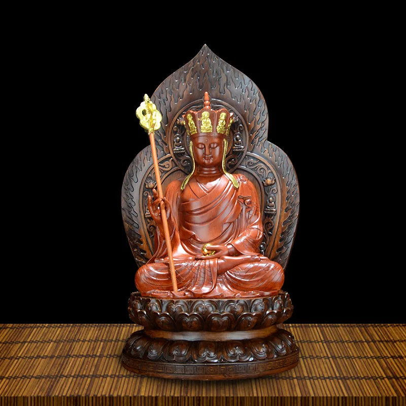 Dizang Wang Guanyin Будда изделия из смолы украшения для дома гостиной маленькая статуя