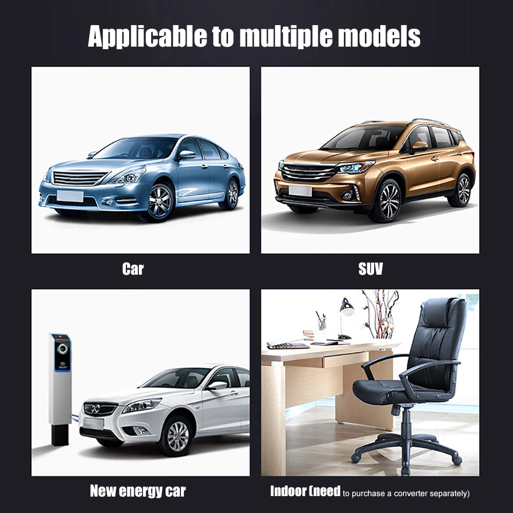 Универсальная подушка для автомобильного сиденья с подогревом 12 В прикуриватель