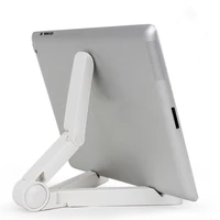 new mobile phone tablet holder stand desktop triangle bracket mount for ipad iphone support foldable adjustable angle holder
