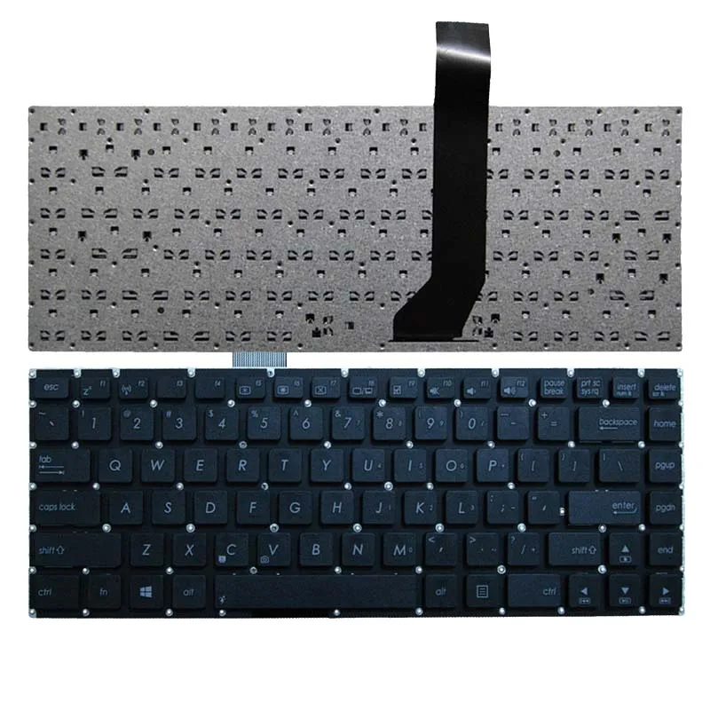 

US Laptop Keyboard For ASUS S46 S46C K46 K46CM S405C AK46 A46C A46CB A46CM R405C E46C Without Frame English keyboard