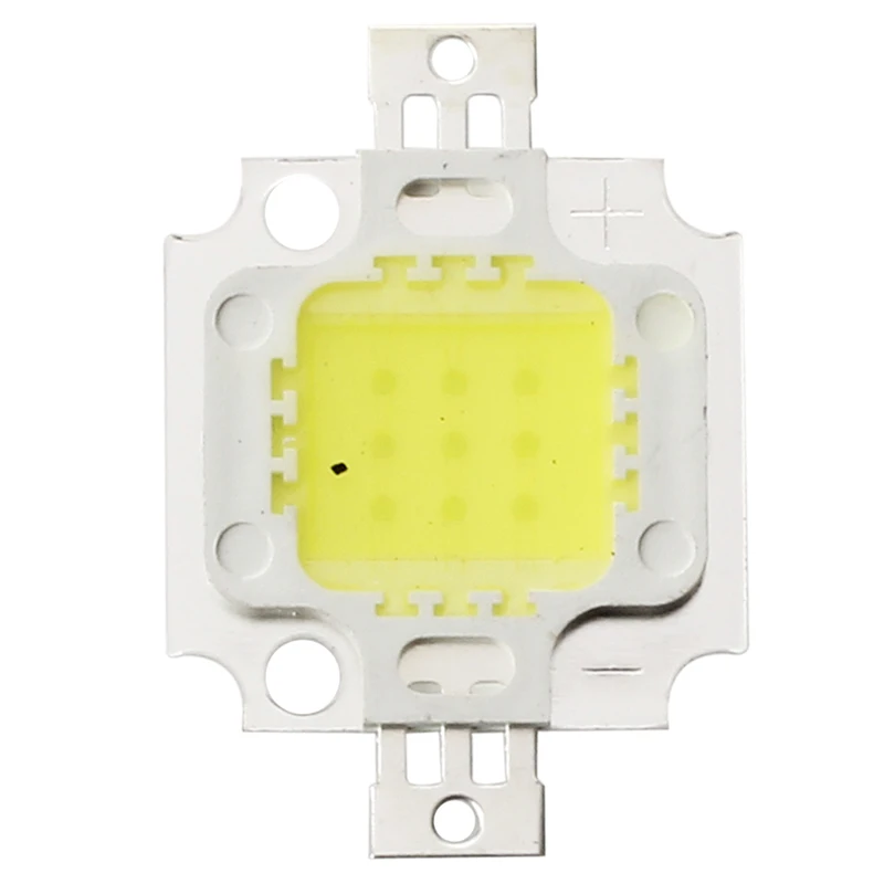 5 x Высокая мощность 10 Вт светодиодный чип Birne Licht Lampe DIY Weiss 750LM 6500K|Подвесные