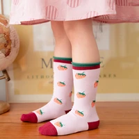 childrens calf socks spring and summer new cartoon curling korean style boys and girls trendy socks baby socks