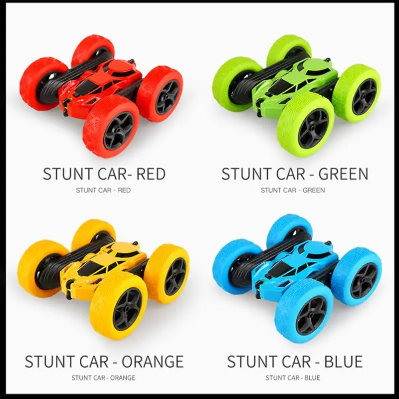 

2021 New 360 Rotate Stunt Car Double Sided Stunt Car Model 2.4G High Speed Remote Control Off-Road Toy For Children's Gift