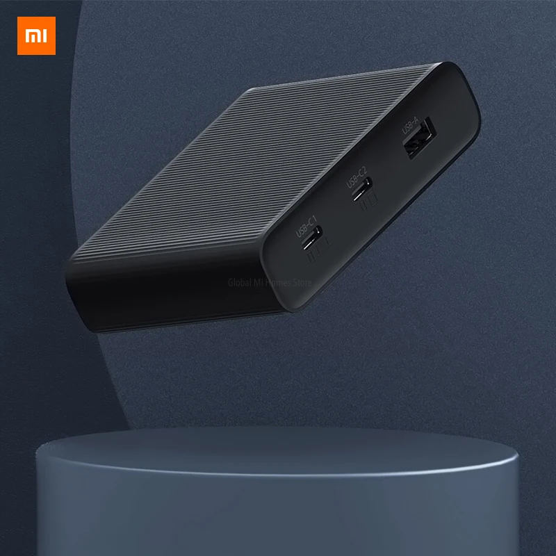 Xiaomi Mijia ZMI USB зарядное устройство 65 Вт Высокая мощность рабочего стола Быстрая
