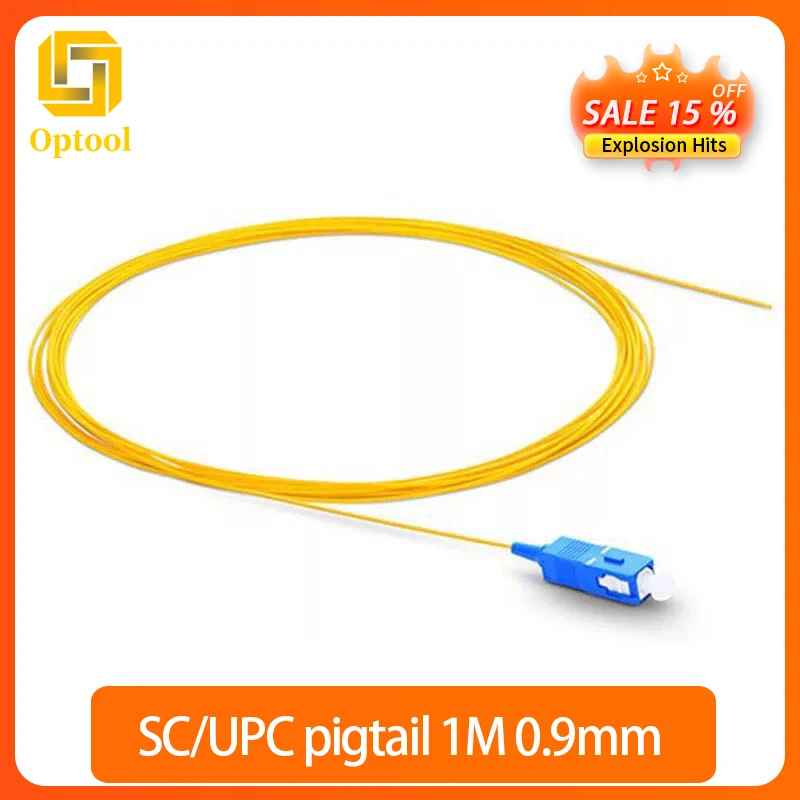 Бесплатная Доставка 100 шт. SC/оптический патч-корд одиночный режим Оптическое
