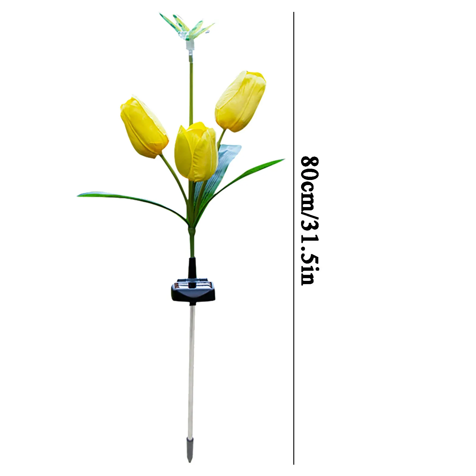 

Garden Decoration Outdoor 4led Tulip/ Flower Dragonfly/ Solar Light Tulip/ Led Light Garden Lawn Light Macrame Jardin Tools
