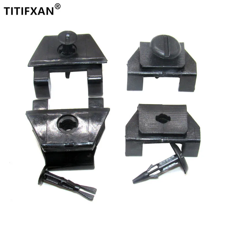 2 шт. авто крыло пластиковые крепежи зажимы отделка оснастки для Toyota Highlander Reiz Camry