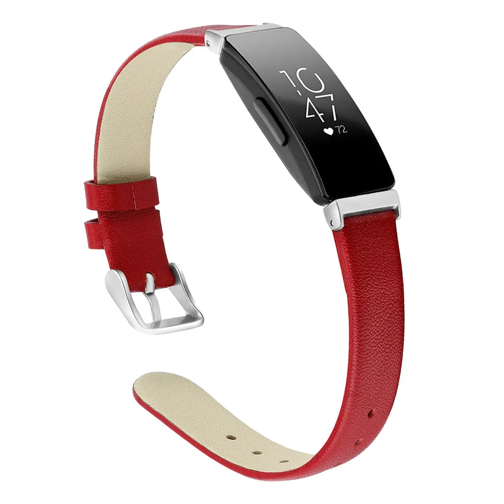 Essidi кожаный ремешок для Fitbit Inspire HR умный Браслет тонкий браслет пряжка-петля для Inspire HR части
